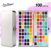 Set di vernice ad acquerello tinta unita C100 colori