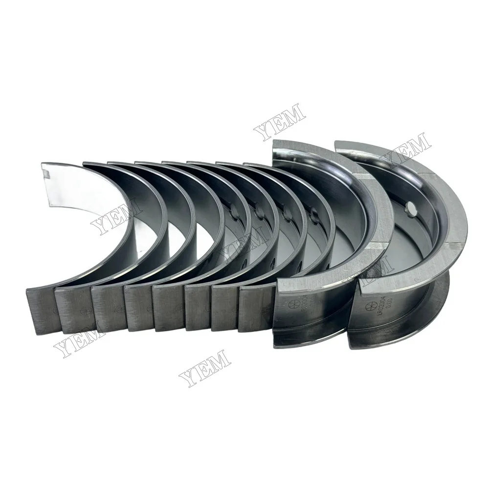 Main Bearing With Thrust Washer Fit for YTO LRC4108T60 Engine Parts 2