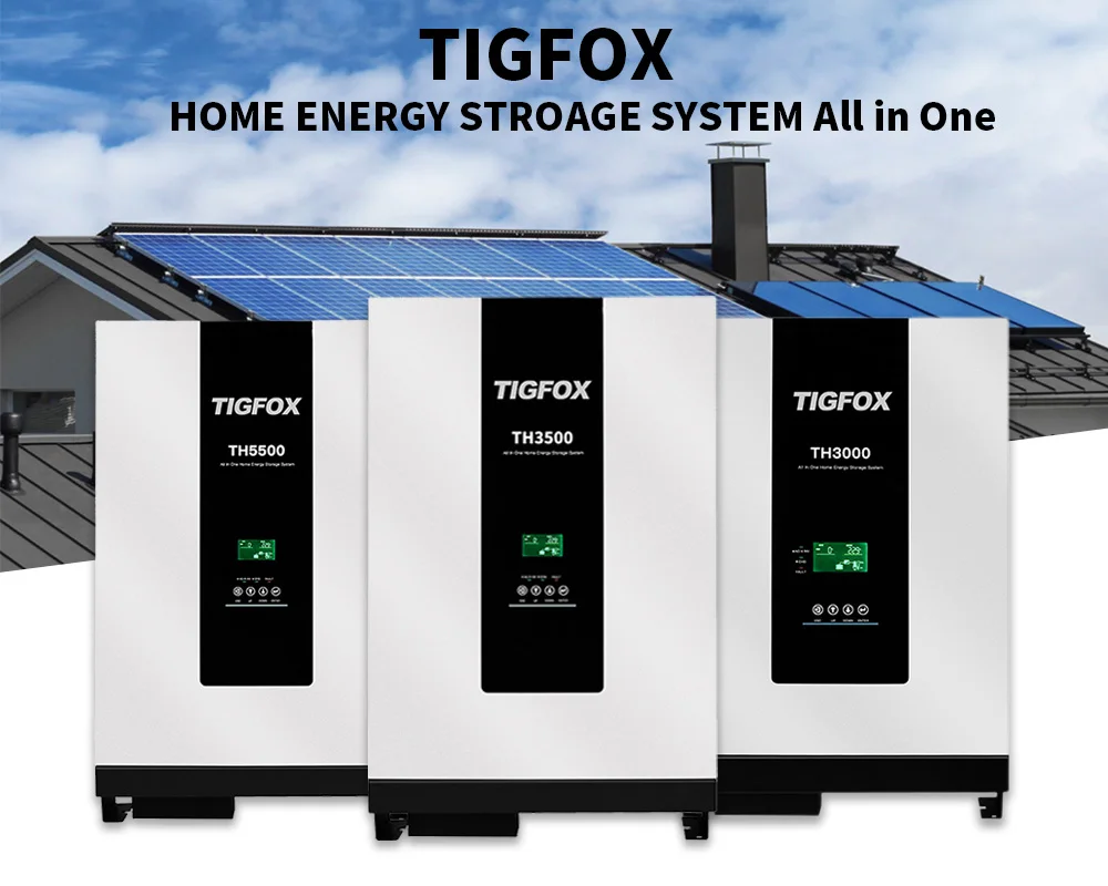 Tigfox All In One Energy Storage System 5kw 10kw 13kw 20kw Hybrid Solar Inverter With Lithium