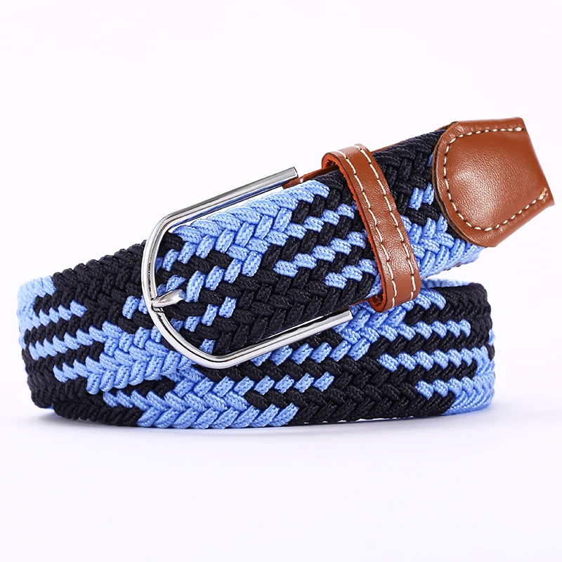Hot Selling Woven Braided Elastic Stretch Golf Belt For Man And Woman ...