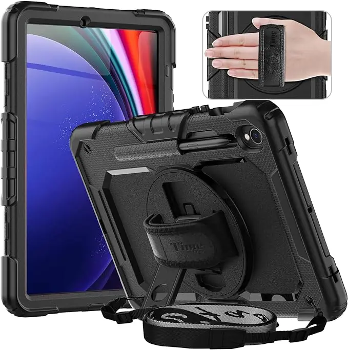 Shockproof Rugged Case 3-in-1 tablet Super fall for case for Samsung Tab S9 FE ALF-030 Laudtec