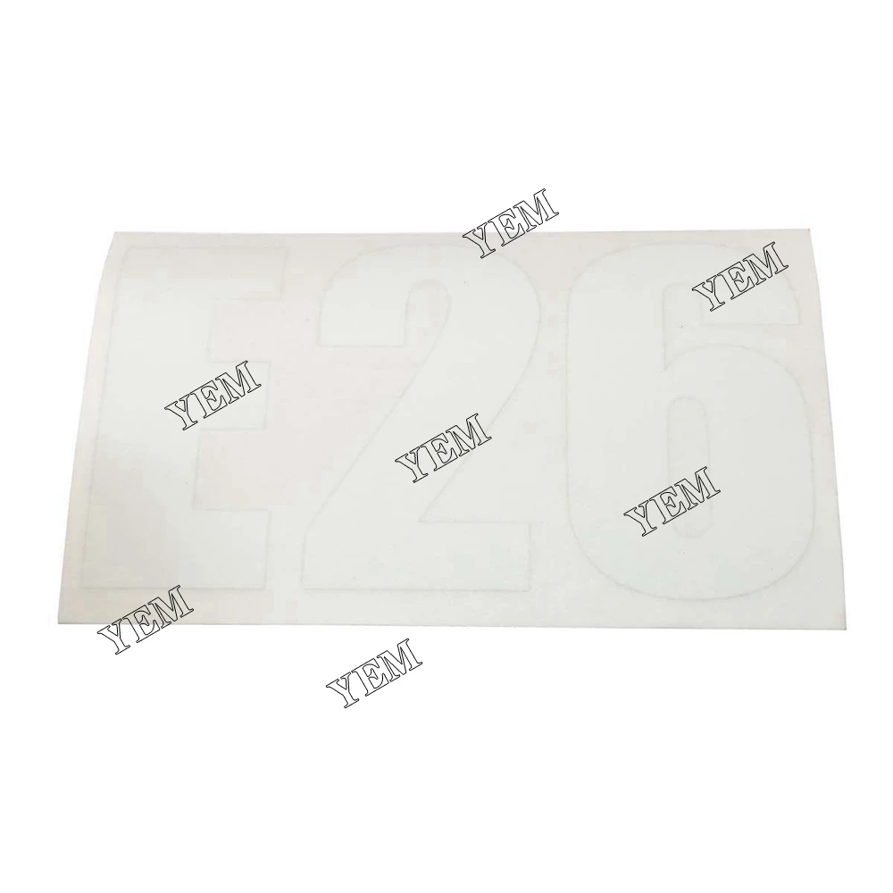 Part No. 7200748 Model E26 Decal Fit for Bobcat 3