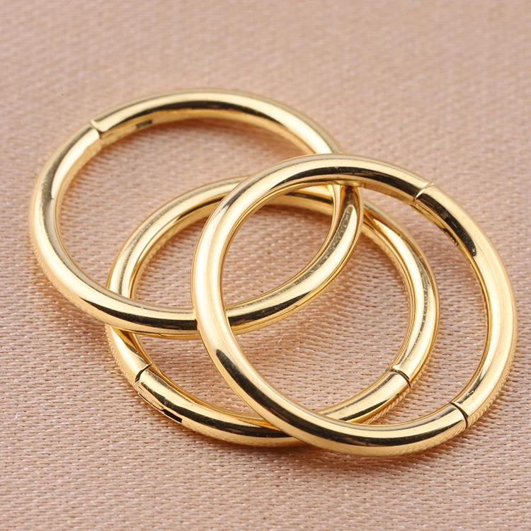 Wholesale F136 Titanium Nose Ring Ear Helix Tragus Ring Gold Hinged Segment Ringsdesigner Nose Ring Hoop