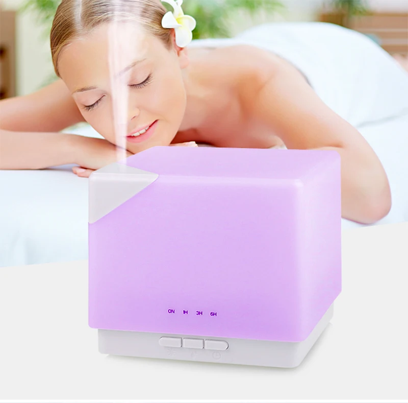 600ml Household Remote Control Essential Oil Diffuser App Control Wifi Aromatherapy Ultrasonic Wooden Humidifier 1 Year Warranty