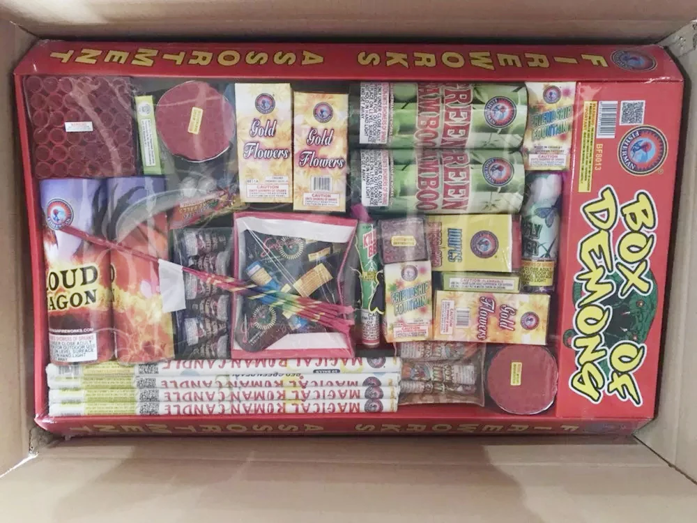 Factory Price Family Assortment BOX OF DEMONS Fireworks From Liuyang