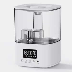 Cheap Portable 4L Bedroom Desktop Air Humidifier Silent Smart WIFI Mist Humidifier Indoor With Atmosphere LED Lamp for Kids