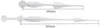 HR01086 couleur argent (aiguille des heures 203 mm, aiguille des minutes 305 mm)