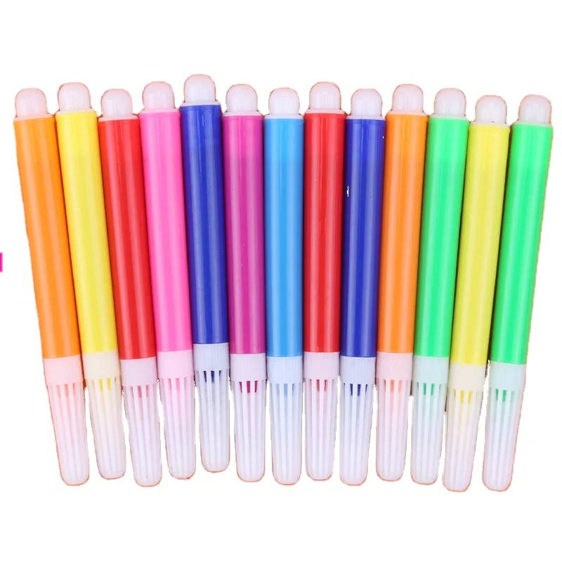 Нетоксичная и моющаяся Акварельная маркерная ручка для детей взрослых книжка-раскраска