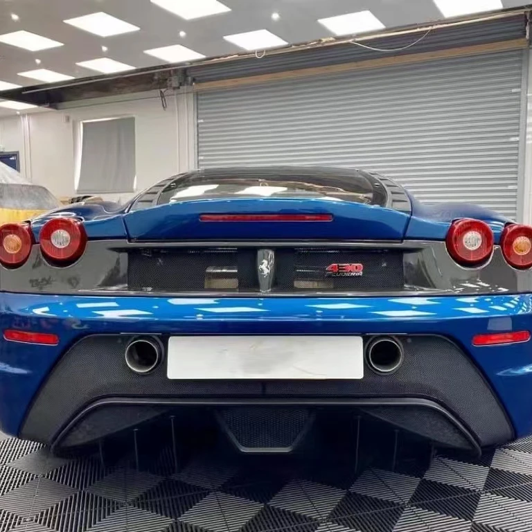Ferrari 430 Scuderia 用 CF 製リアディフューザー 新品 (2005-2009年