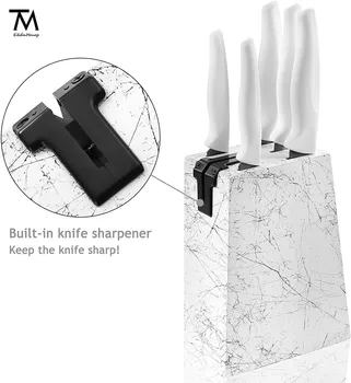 messer knife set set cuchillos cocina profesional High Quality Yangjiang  For Butcher Knife Block Sharpener