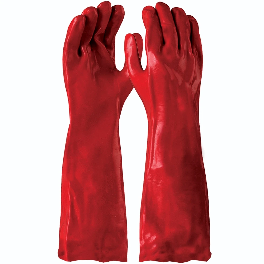 long sleeve pvc gloves