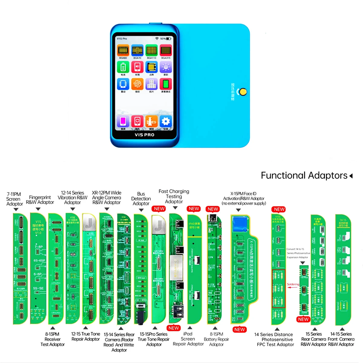 JCID V1S Pro Programmer - Iphone Repair Tool for Experts