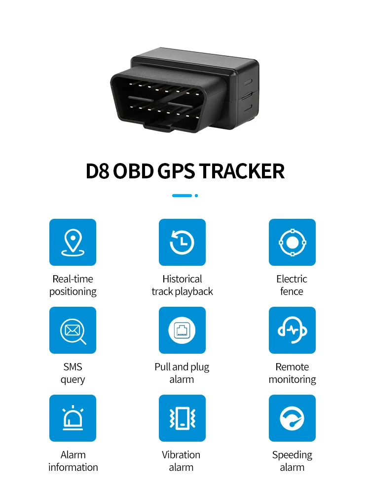 Remote Monitoring Obd Gps Locator Mini Gps Tracker Hidden Mini Locator Obd Gps Tracking Device