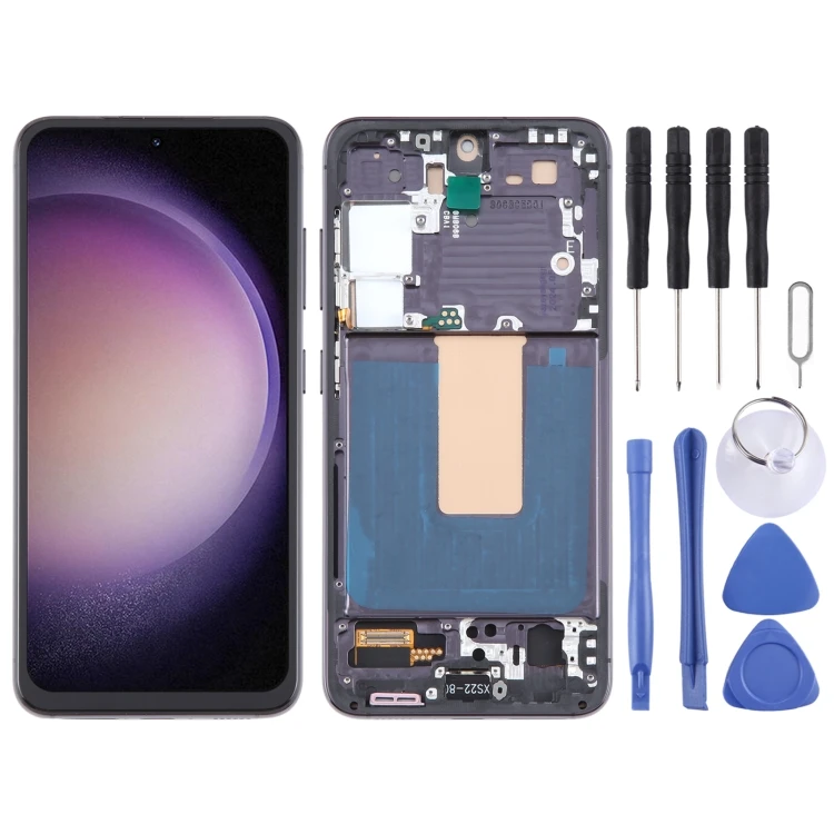 Samsung Galaxy S23 LCD Display - Full Assembly & Frame