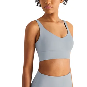 High Strength Soft Sports Bras for Running Training Sexy Backless Elastic Quick Dry Open Back Yoga Top Comfortable Gym Clothing