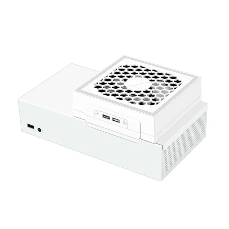 Cooler Mount Fan RGB Console Cooling Fan for Xbox Series S Console ...
