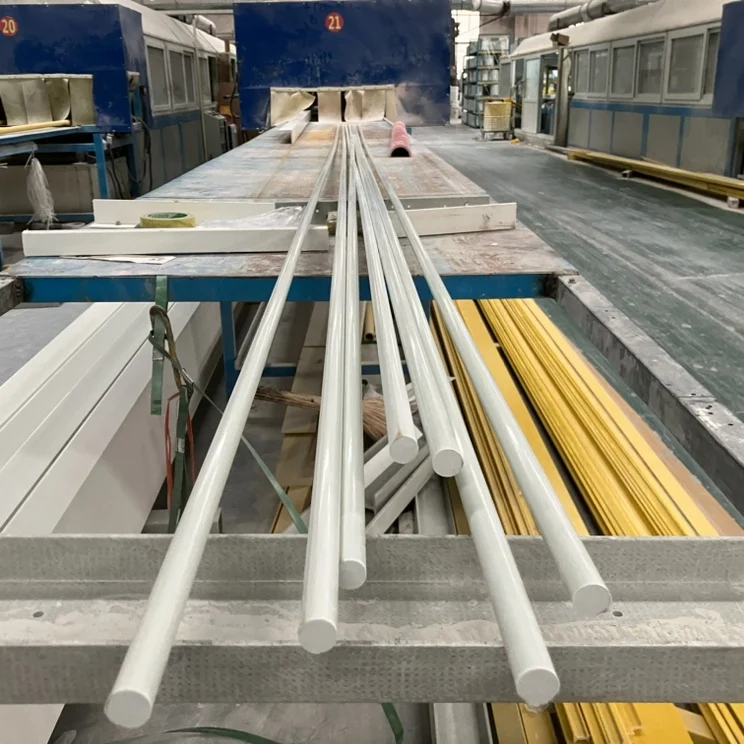 Wholesale FRP/GRP Pultruded Solid Fiberglass Rods-High Strength Fiber ...
