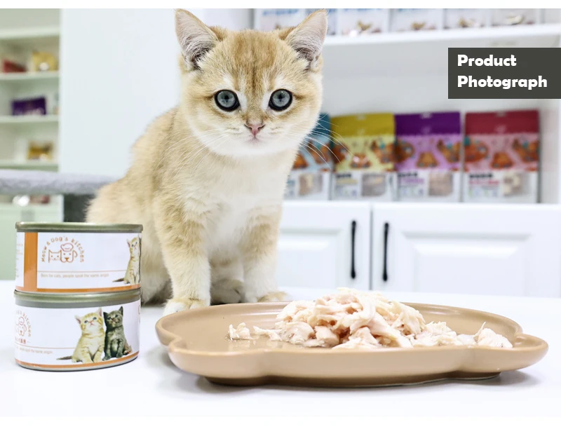 100 Natural Chicken Flavor Canned Food For Cat Wholesale Cat Treats