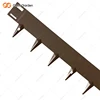 10-inch corten steel rusty landscape edging 6pcs
