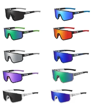 Good Quality Custom Logo Outdoor UV400 Riding Cycling Mens Sports Sunglasses Polarized Bicycle Sunglasses 2023