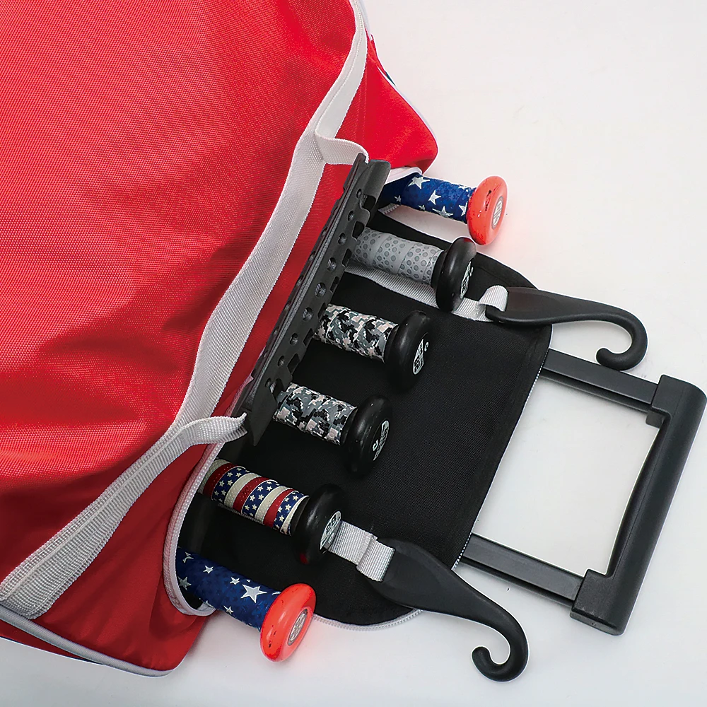 Kopbags Wholesale Custom Baseball Rolling Bag Baseball Duffle Bag with Wheels details