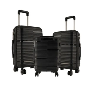 Factory Custom 20"24"28" Aluminum PP Trolley Luggage Case Large Capacity  Universal PP Silent Two Wheel Luggage for Travel