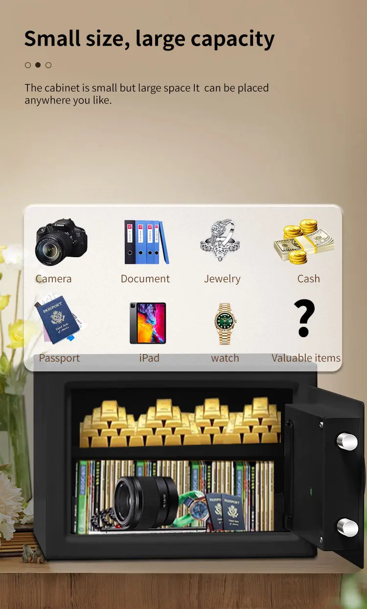 CEQSAFE Hot Selling Antique Hotel Metal Safes Mini Safes Steel Money Safe Box details