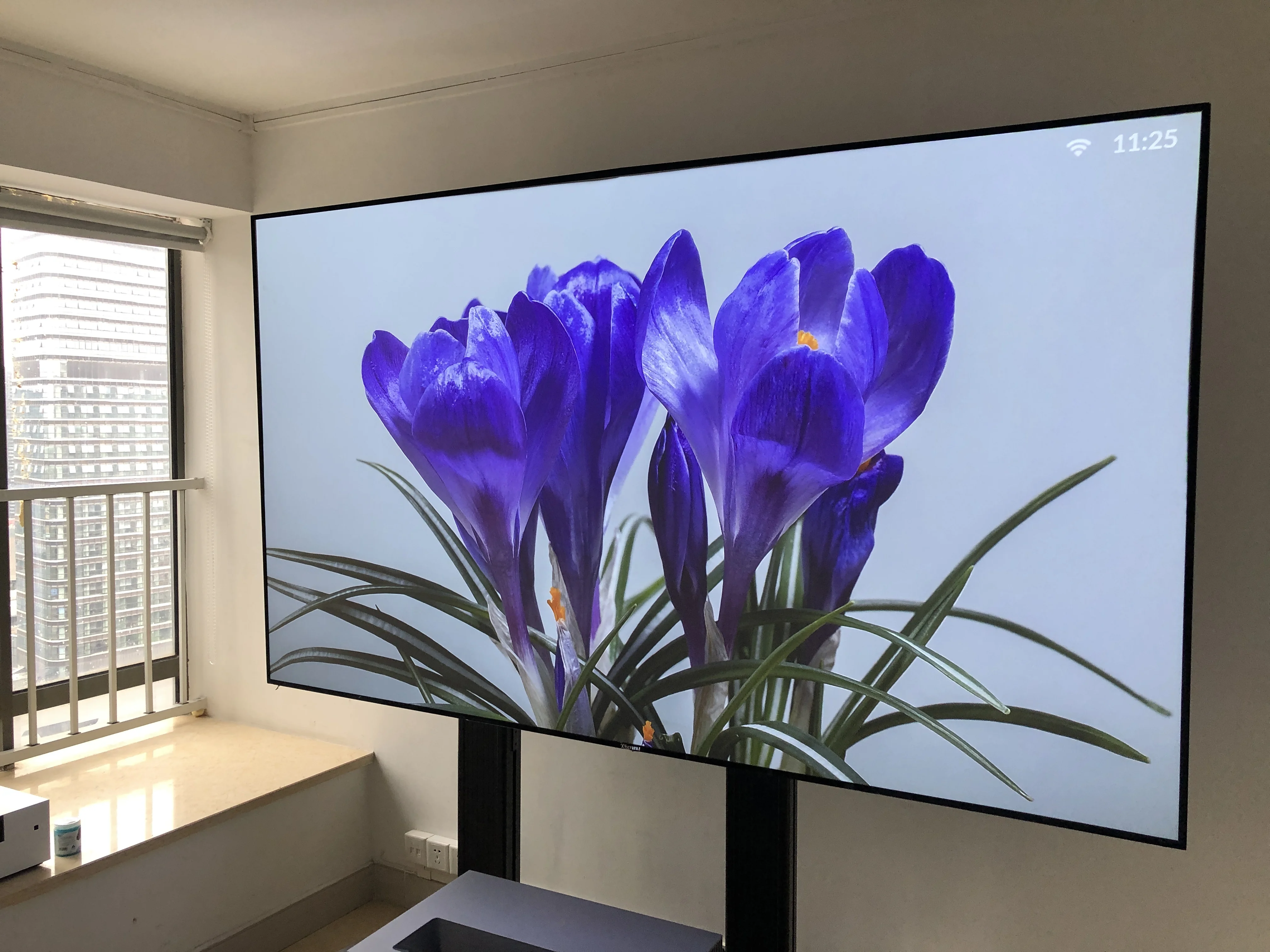 ALR プロジェクター スクリーン 120インチ Xy Screen Pet Crystal 120インチ大型固定フレームプロジェクター