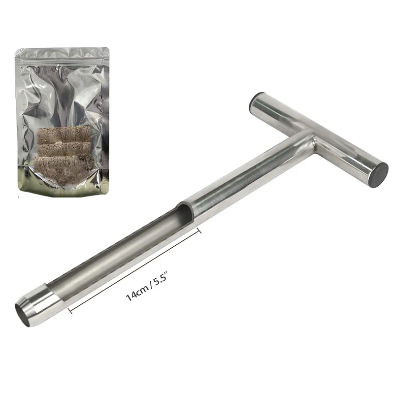 Soil Sampler Probe T-style Handle Soil Test Tool Soil Sampling Probe ...