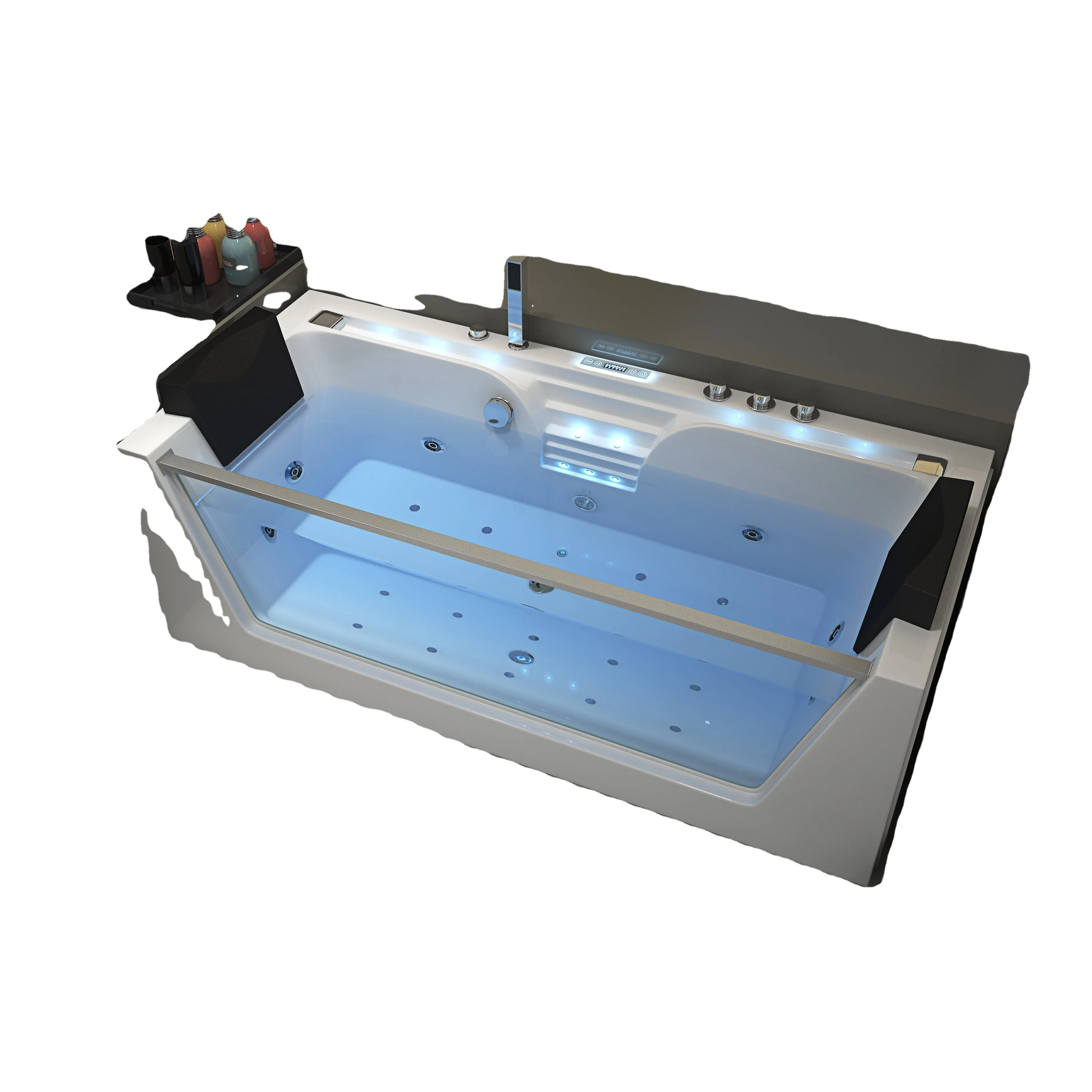 2 Person Hotselling Bath Tub Spa Bathtubs Whirlpools Acrylic White