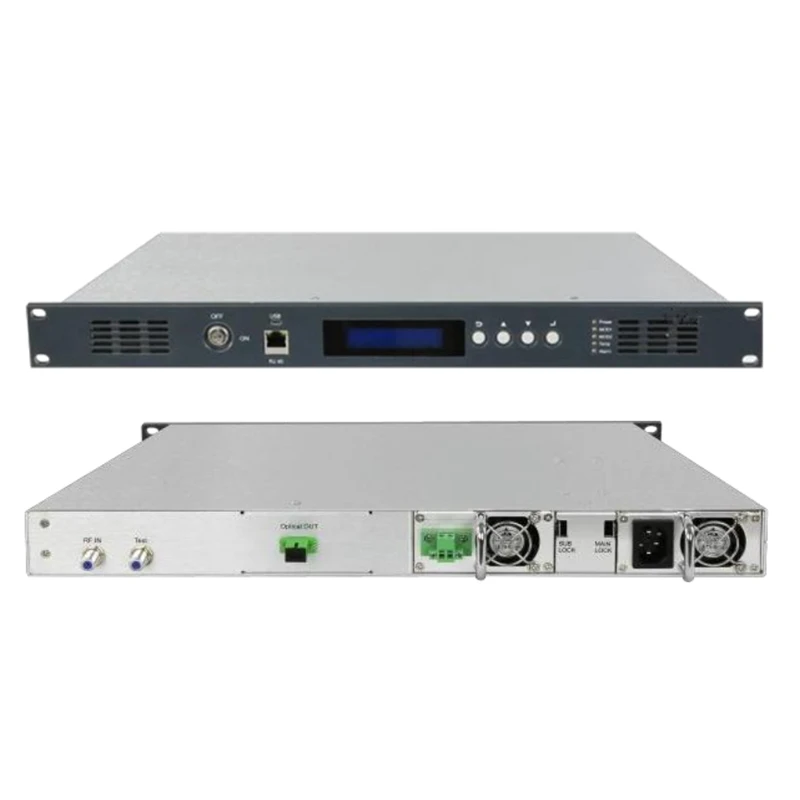 Оптический передатчик CATV FTTH 10 дБм 1550 нм 25 км 35 разъем FC/APC или