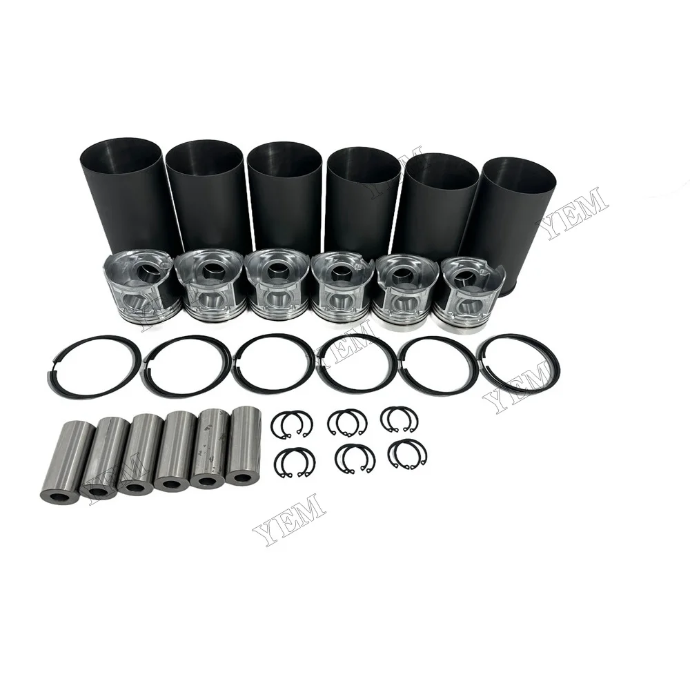 Cylinder Liner Kit Fit for Hino W06D Engine Parts 5