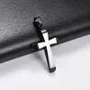 Colgante negro plateado