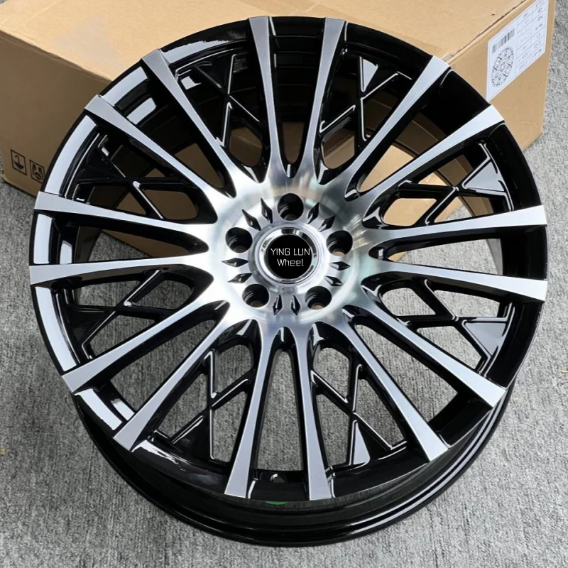 YL Black Machined Face WEDS KRANZE 855EVO 8.5J 20 Inch Wheel
