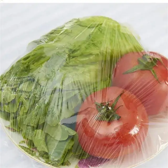 Custom Biodegradable Compostable PLA PBAT Food Vegetable Fruit Wrap Cling Film for Home Use Eco-friendly Material Cling Wrap