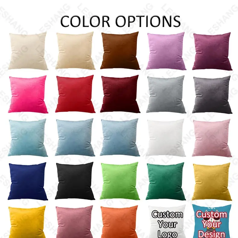 Custom Print Home Decorative Sublimation Blanks Pillow Cases Wholesale ...