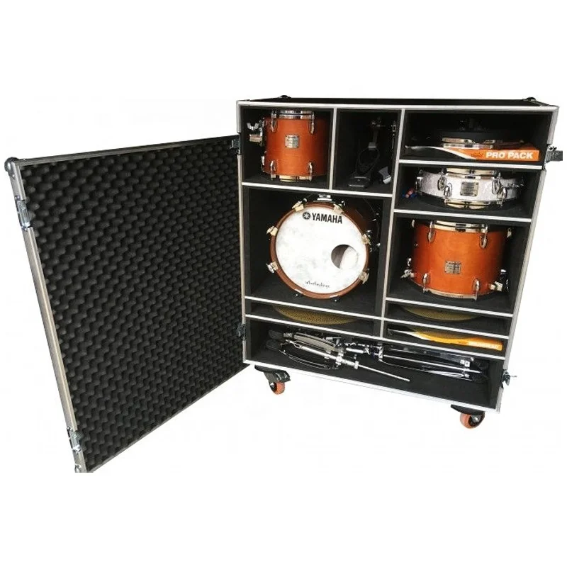 Drum Ata Flight Casehardware case 9 Piece Drum Vault Drums Tool Flight Case Tool Storage