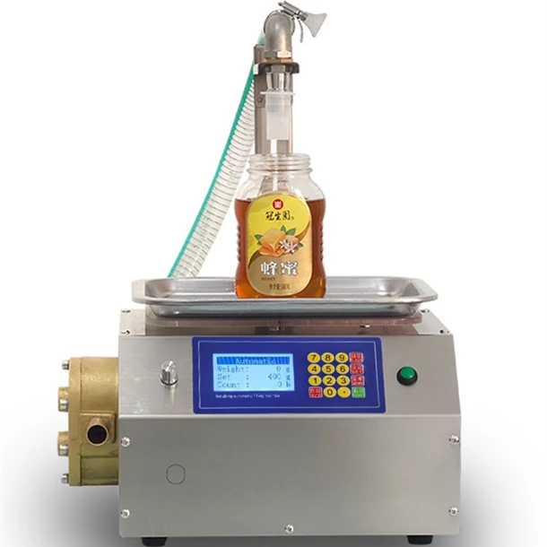 Packing Automatic Weighing Filling Machine Bottle Perfume Liquid Sub Honey Spray Sesame Paste Edible Oil Glue Viscous Volumetric