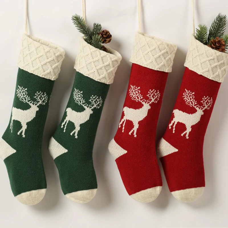 Personalized Christmas Decoration Custom Christmas Gift Socks Wholesale