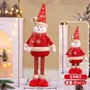 Red 60cm Retractable Snowman