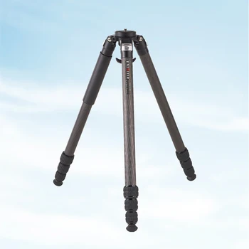 DMIDITIR DM324C Professional Flexible Carbon Fiber Camera Tripod Four-section Hunting Tripod Carbon Fiber Stand