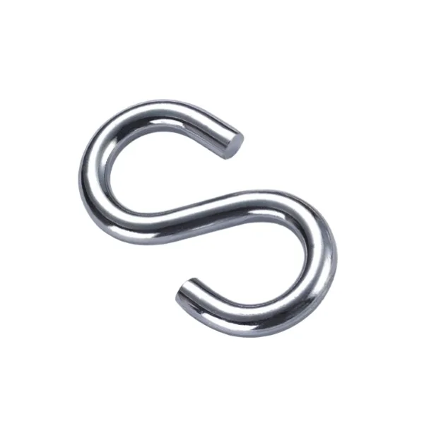 Высококачественный, прочный S-образный крюк из нержавеющей стали