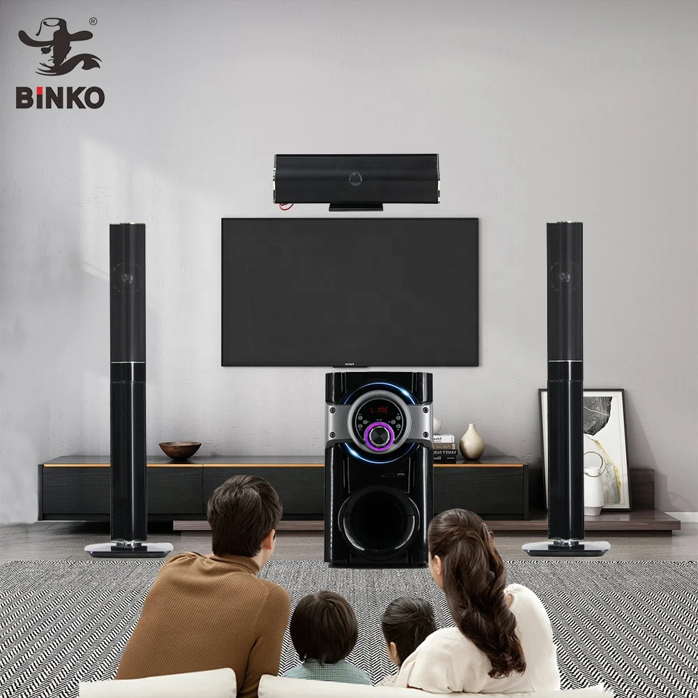 Home Theatre Hifi Outdoor Sound Speaker 4d Surround Sound System Blue  Tooth Speakers