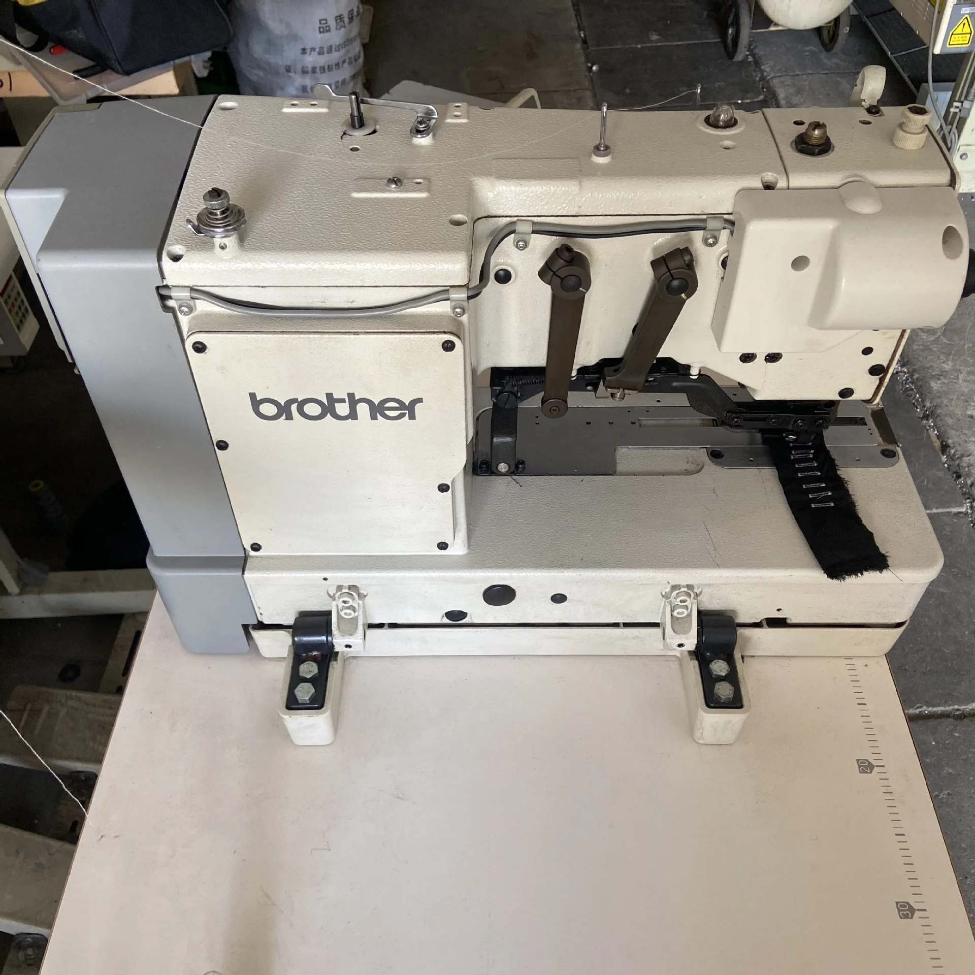 High Productivity Brother HE-800A Sewing Machine Japan Made