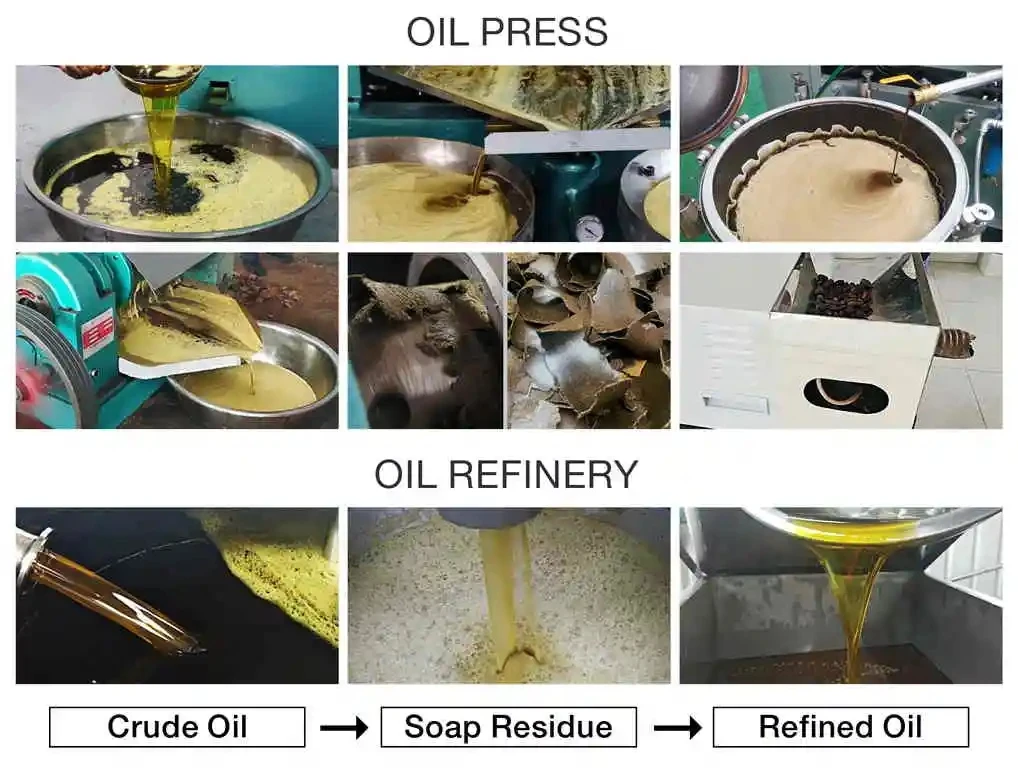 Provided 220v Soybean Oil Pressers 1000 Kg/h Automatic Oil Press Machine Edible Oil Making