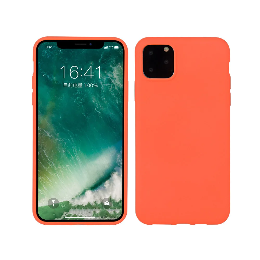 Rubber Coating Fluorescence Wholesale Soft Tpu Non Stick Ultra Thin Phone Case For Iphone 11 Pro Max View Mobile Phone Protective Case Dmax Product Details From Guangzhou Dmax Electronic Technology Co Limited On Alibaba Com