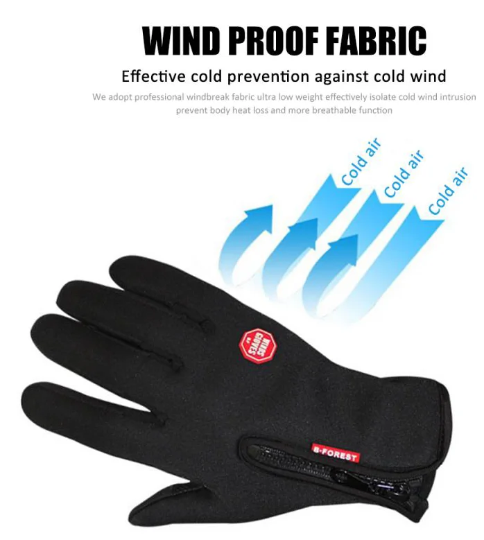 Wholesale Winter Gloves For Men Women Touchscreen Warm Outdoor Cycling Driving Motorcycle Cold