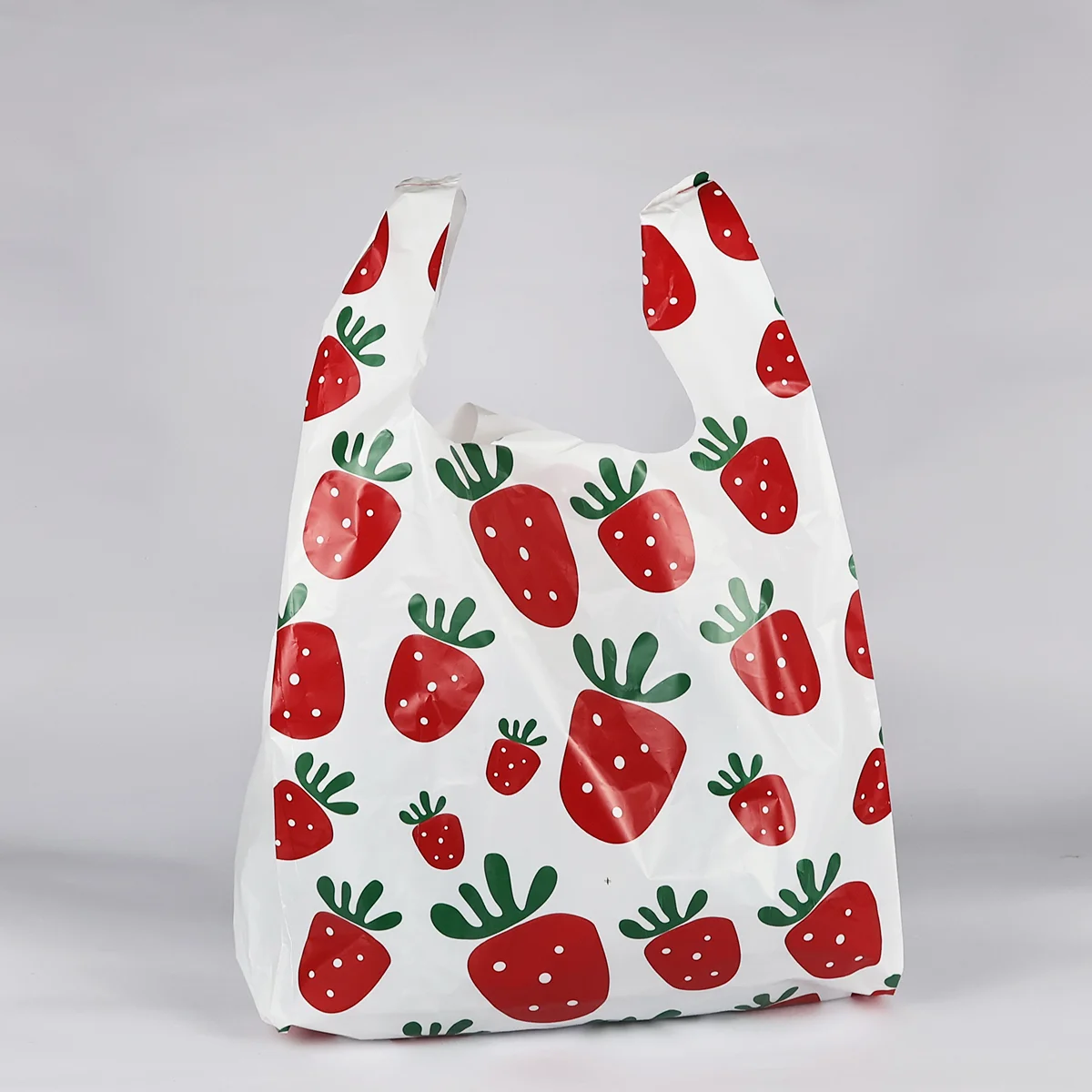 product manufacturer direct sales custom printed logo size t shirt plastic bag suitable for supermarket dessert shop packaging bag-1