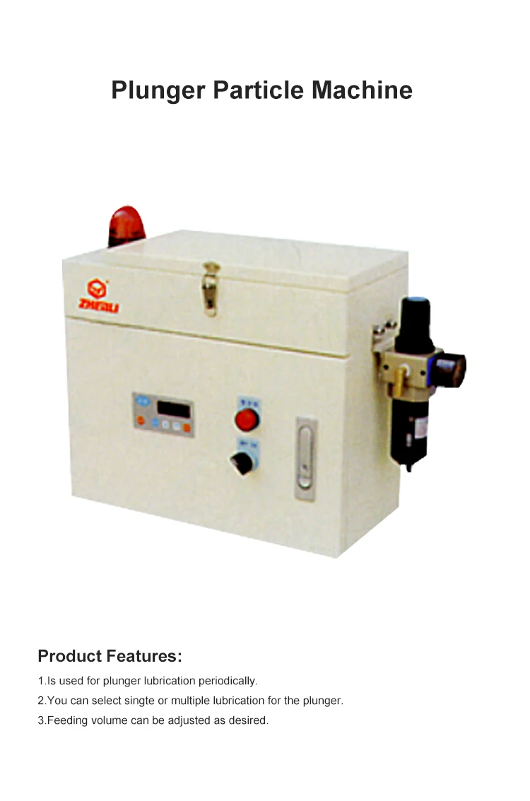 New High Safety Level Plunger Particle Machine for Die Casting Machine Manufacturing Plant with Reliable Motor Component supplier