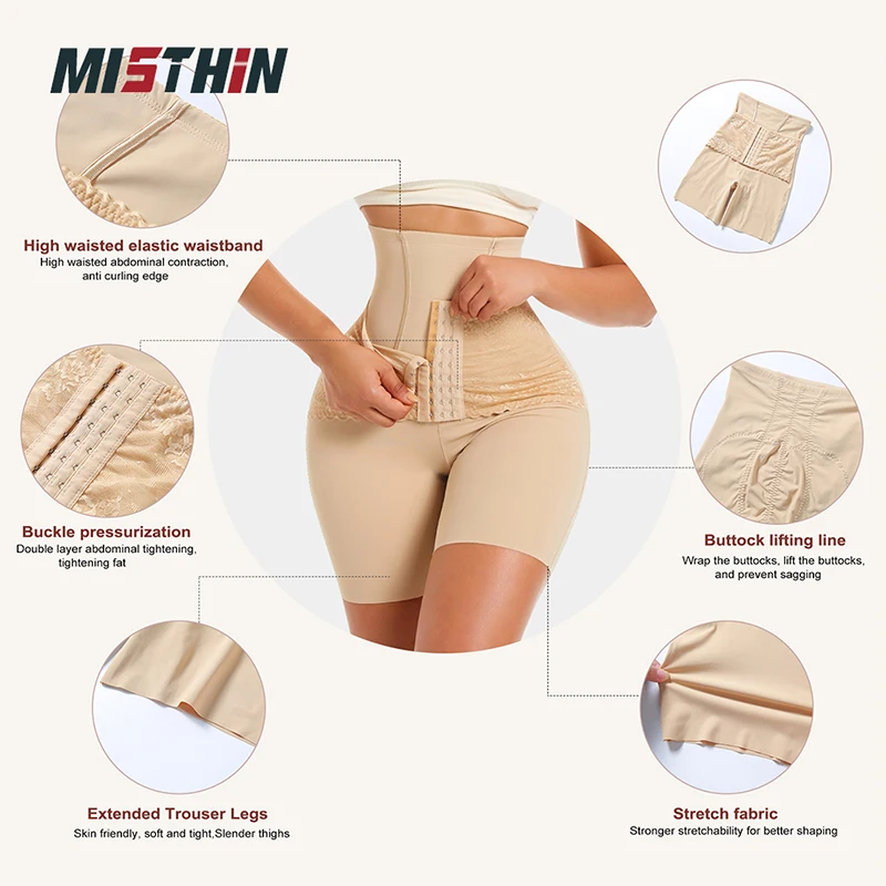 Custom Full Corset Hip Panty Underwear Women Waist Trainer Body Butt Lifter Tummy Control Shaper Bodysuit Shapewear for Women factory